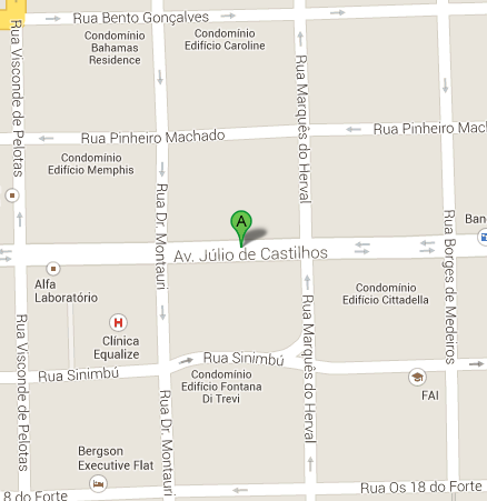 Mapa do escrit&oacute;rio